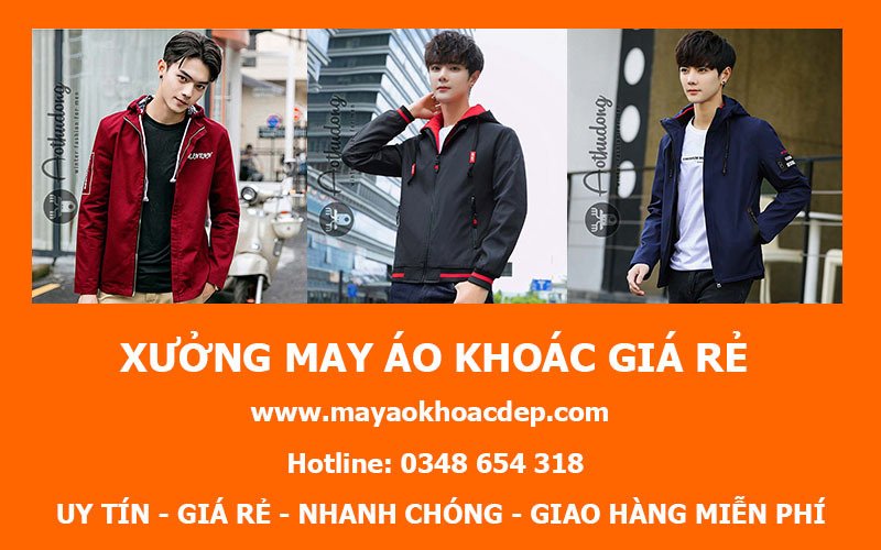 xưởng may áo khoác theo yêu cầu