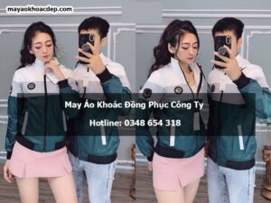 xưởng may áo khoác đồng phục