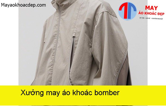 Xưởng may áo khoác bomber