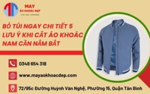 cắt áo khoác nam