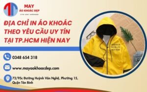 in áo khoác theo yêu cầu