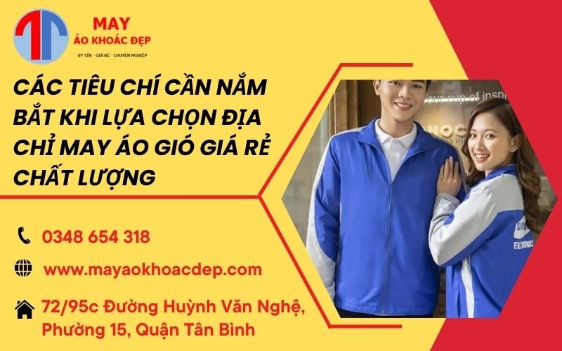 may áo gió giá rẻ chất lượng