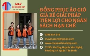 đồng phục áo gió giá rẻ