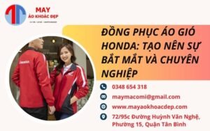 đồng phục áo gió honda