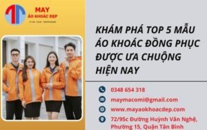 mẫu áo khoác đồng phục