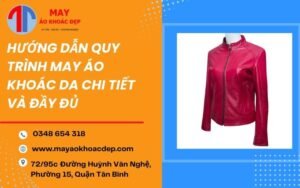 may áo khoác da