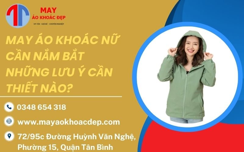 may áo khoác nữ