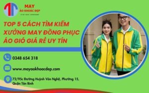 may đồng phục áo gió giá rẻ