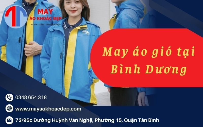 May áo gió tại Bình Dương