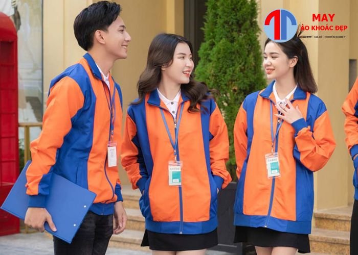 đặt may áo khoác đồng phục