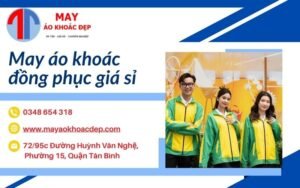 may áo khoác đồng phục giá sỉ
