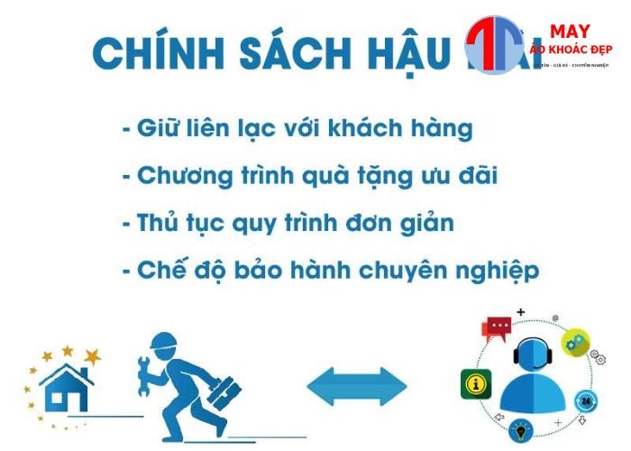 may áo khoác đồng phục in logo