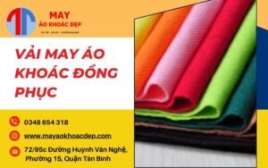 vải may áo khoác đồng phục