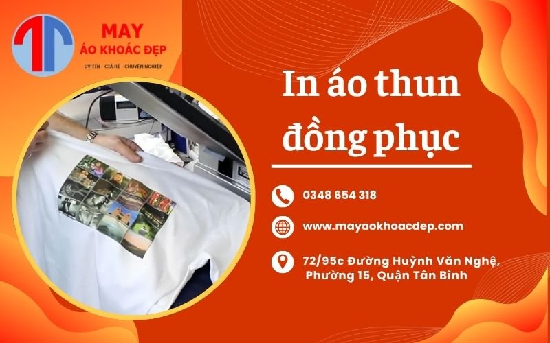 in áo thun đồng phục