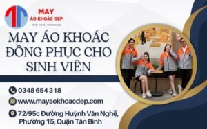 may áo khoác đồng phục cho sinh viên