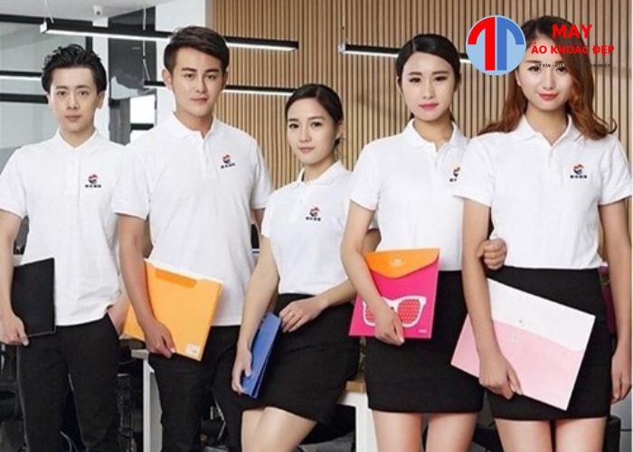 may áo thun đồng phục cao cấp