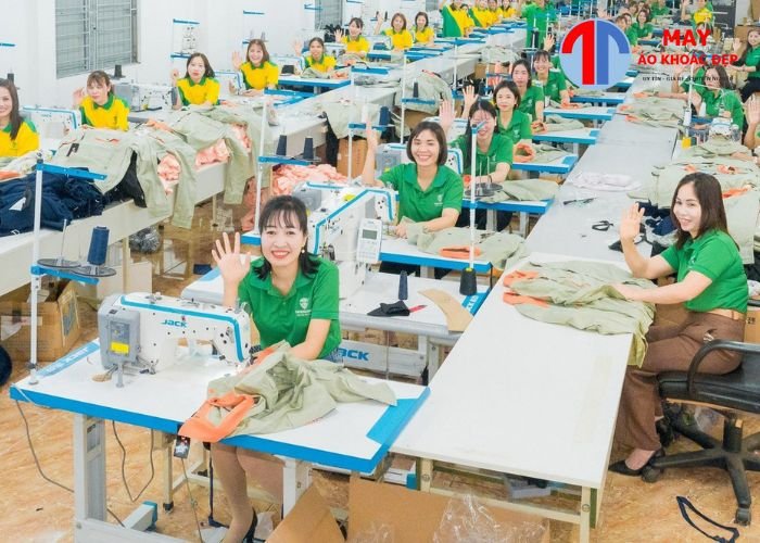 thời gian may áo khoác đồng phục là bao lâu