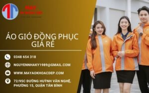 áo gió đồng phục giá rẻ