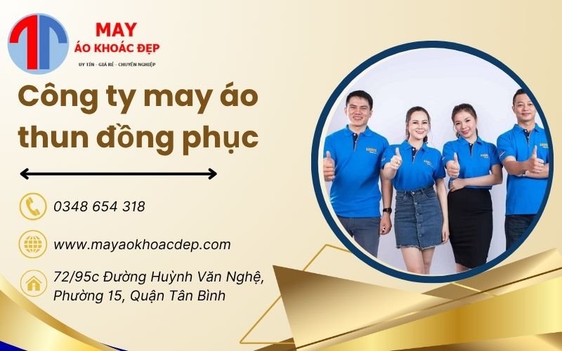 công ty may áo thun đồng phục