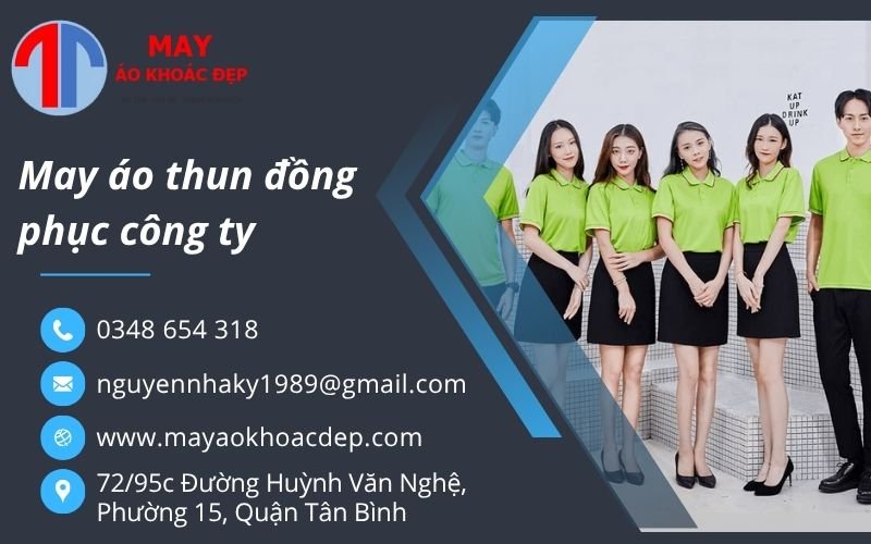 may áo thun đồng phục công ty