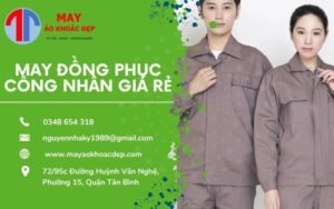 may đồng phục công nhân giá rẻ