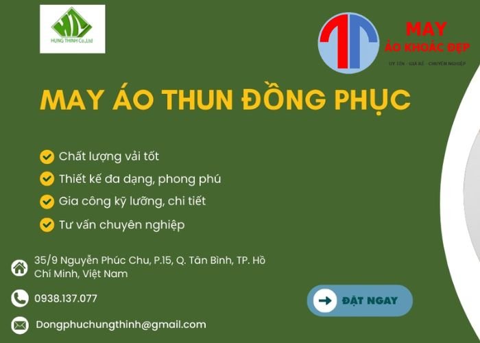 may và in áo đồng phục