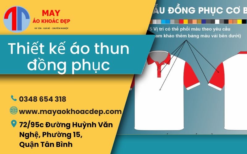 thiết kế áo thun đồng phục