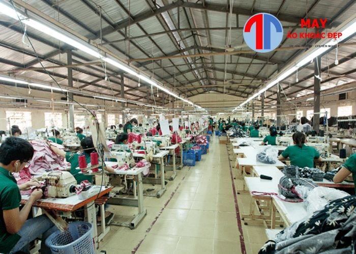 Xưởng may áo thun theo yêu cầu uy tín