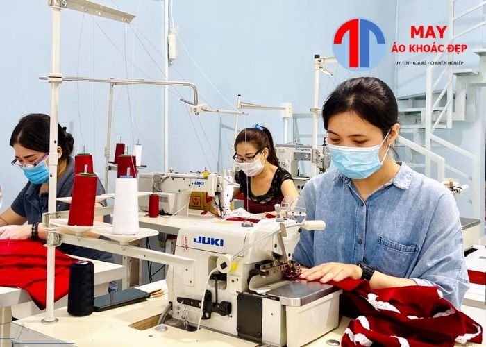 may áo thun đồng phục cotton