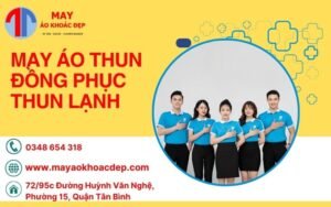 may áo thun đồng phục thun lạnh