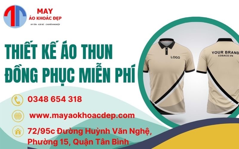 thiết kế áo thun đồng phục miễn phí