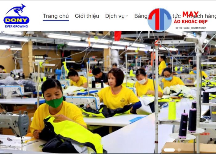 xưởng may áo thun đẹp