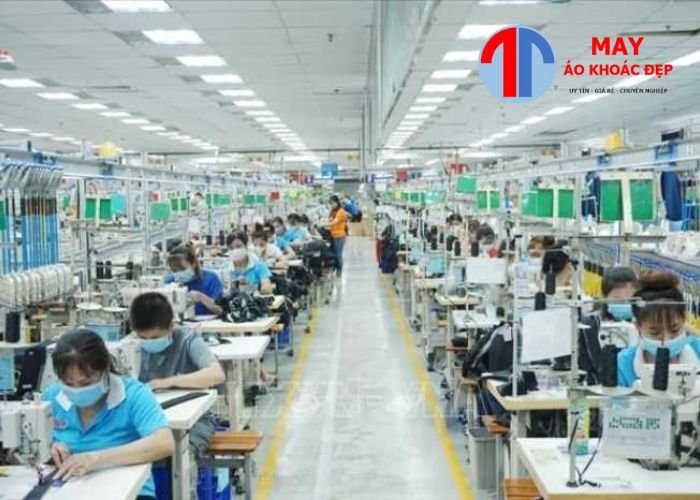 xưởng may áo thun đồng phục tại Hà Nội