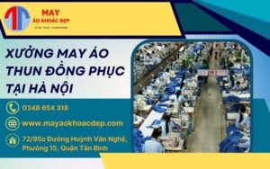 xưởng may áo thun đồng phục tại Hà Nội