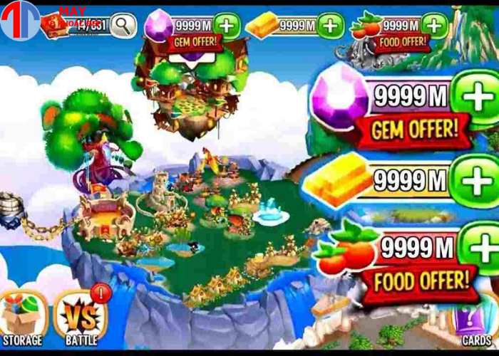 Hướng dẫn nhận acc Dragon City miễn phí an toàn