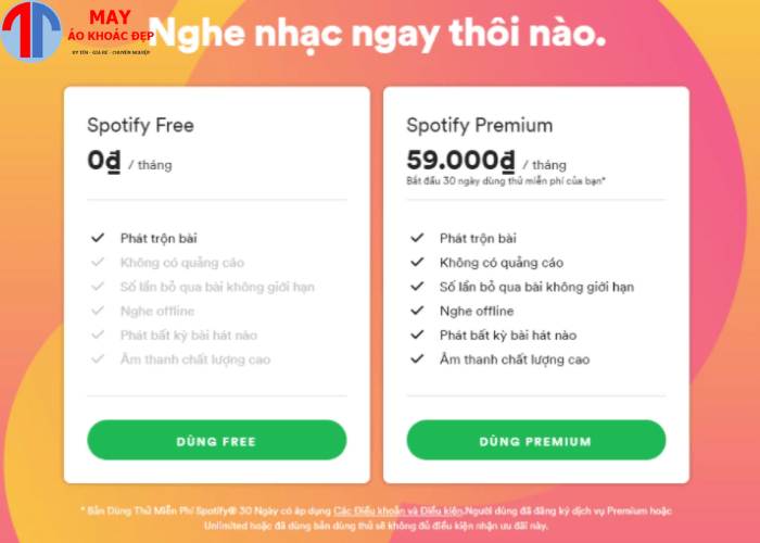 Hướng dẫn nhận tài khoản Spotify Premium miễn phí an toàn