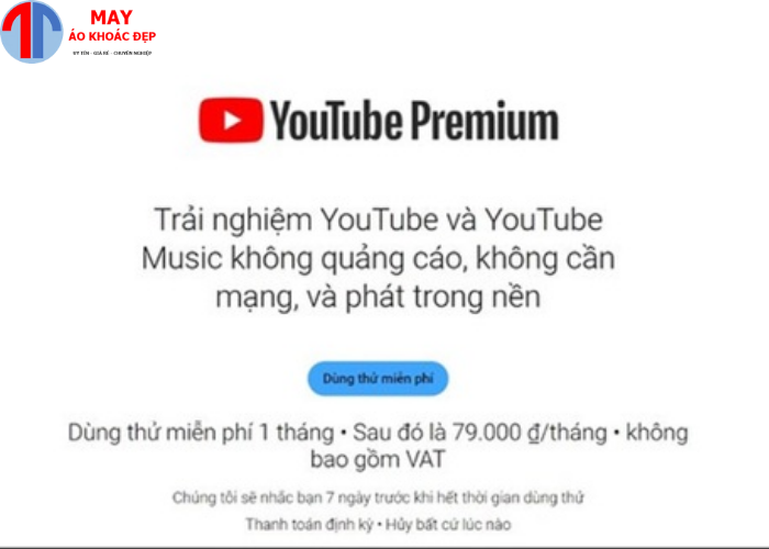 Lợi ích của tài khoản Youtube Premium miễn phí
