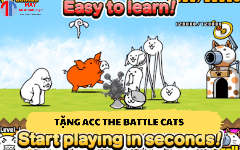 Tặng acc The Battle Cats