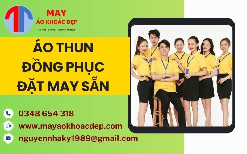 áo thun đồng phục đặt may sẵn