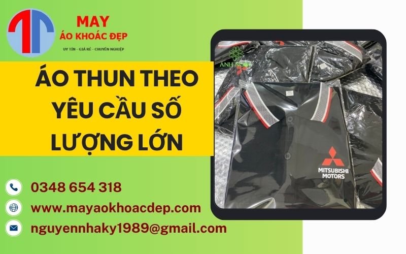 áo thun theo yêu cầu số lượng lớn