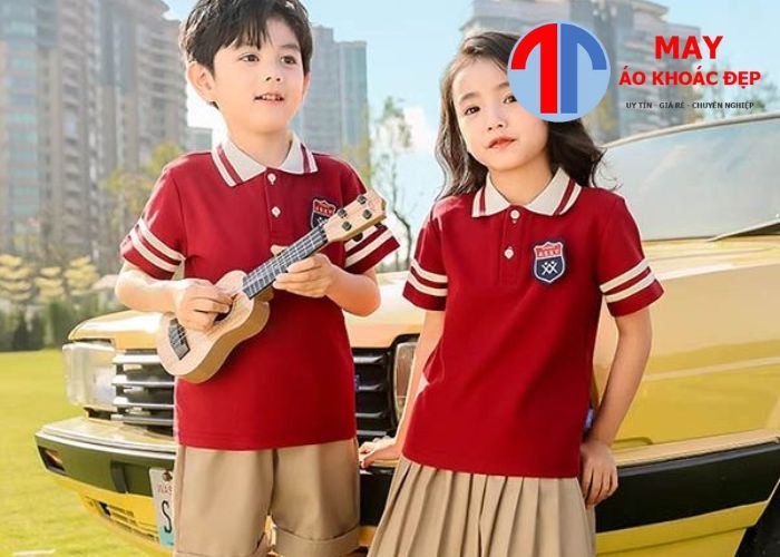 mẫu áo thun đồng phục học sinh