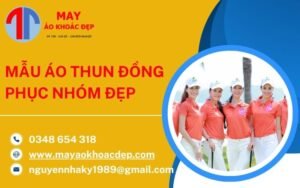 mẫu áo thun đồng phục nhóm đẹp
