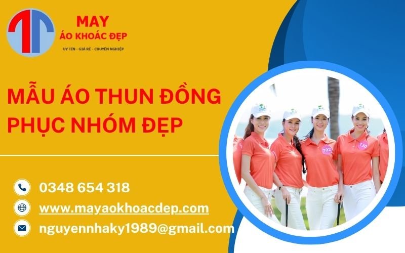 mẫu áo thun đồng phục nhóm đẹp