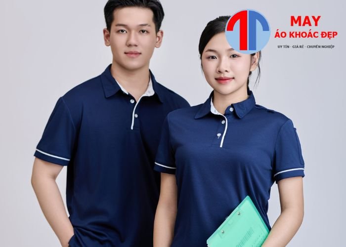 may áo polo theo yêu cầu chất lượng