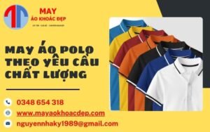 may áo polo theo yêu cầu chất lượng