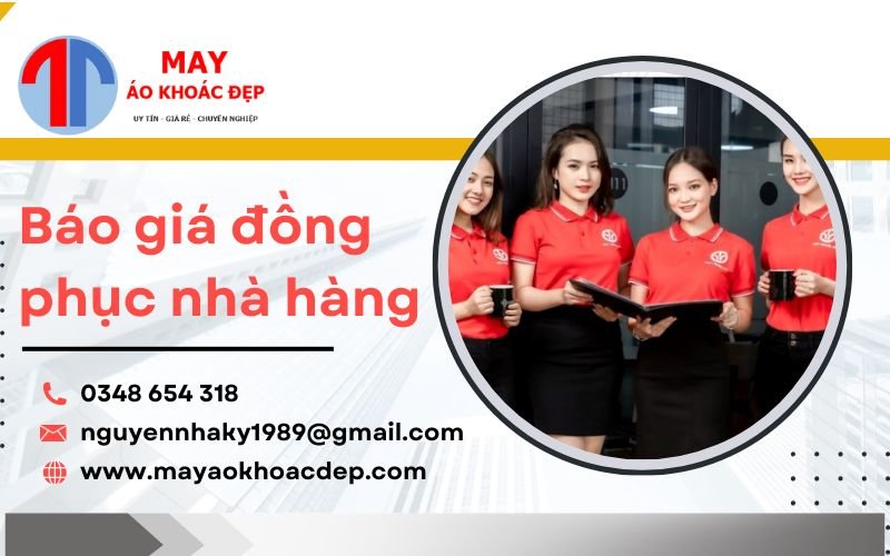 Báo giá đồng phục nhà hàng