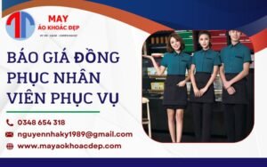 Báo giá đồng phục nhân viên phục vụ