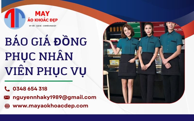 Báo giá đồng phục nhân viên phục vụ