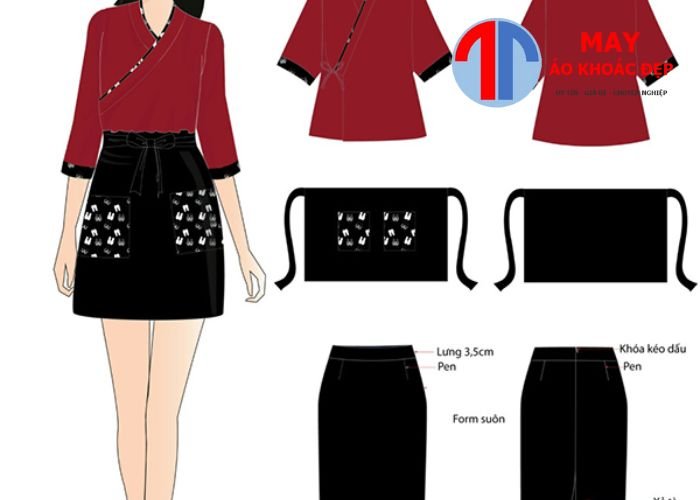 Địa chỉ may đồng phục spa