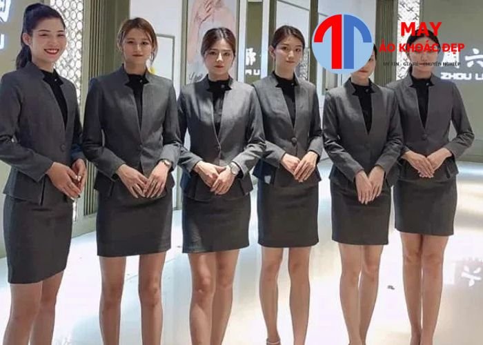 Đồng phục lễ tân của spa